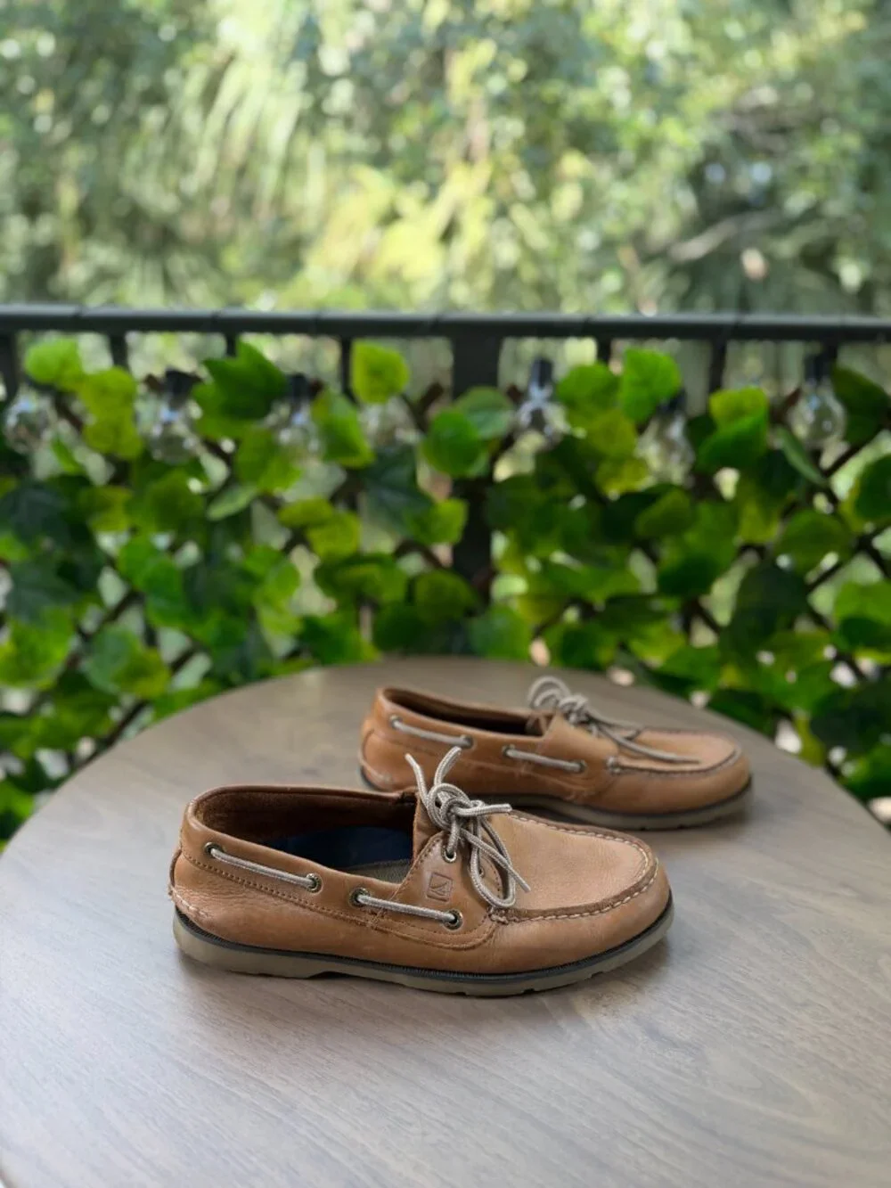 Sperry Top-Sider Authentic Original 2-Eye Boat Shoes Men's Tan Leather